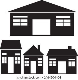 Home Propherty Icon Vector Design