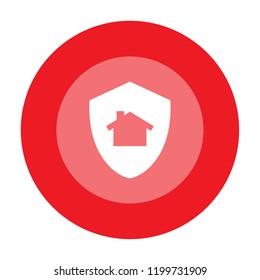 home protect vector icon