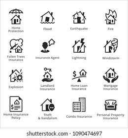 Home Protection Icons - Set 1
