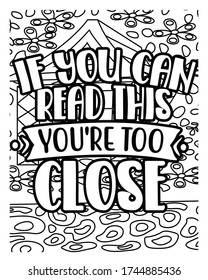 Home Quarantine coloring book pages.motivational quotes coloring pages design .inspirational words coloring book pages design.	
