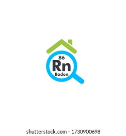 Home Radon Testing, First Alert Kit Logo.  Run Detection 