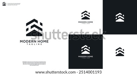 Home Real Estate Architect Construction Logo Design Inspiration