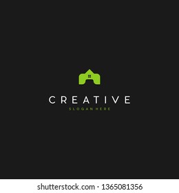Home Real Estate Elegance Creative Business Logo