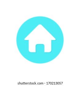 Home | Real estate icon | button