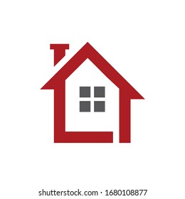 Home Real Estate Icon Logo Design Element
