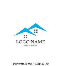 home real estate icon vector illustration template design