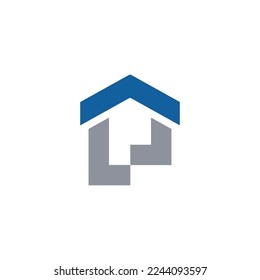 Icono de inmueble doméstico diseño de plantillas de ilustraciones vectoriales, logotipo de casa.