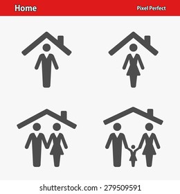 Home & Real Estate Icons. Professional, pixel perfect icons optimized for both large and small resolutions. EPS 8 format. Designed at 32 x 32 pixels.
