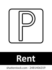 Home and real estate line icons set. Rent, realtor, Bar graph, speaker, power bank, house, radio, WiFi, immovables, mobile phone, signal strength, bottle. Household, property, living concept
