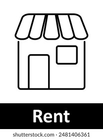 Home and real estate line icons set. Rent, realtor, Bar graph, speaker, power bank, house, radio, WiFi, immovables, mobile phone, signal strength, bottle. Household, property, living concept