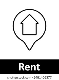 Home and real estate line icons set. Rent, realtor, Bar graph, speaker, power bank, house, radio, WiFi, immovables, mobile phone, signal strength, bottle. Household, property, living concept