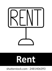Home and real estate line icons set. Rent, realtor, Bar graph, speaker, power bank, house, radio, WiFi, immovables, mobile phone, signal strength, bottle. Household, property, living concept