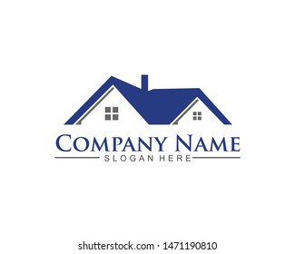 home real estate logo design template.
Icon vector. Home logo design