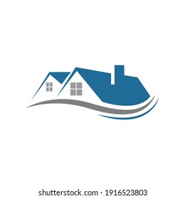 Home Real Estate Logo Design Stock Vector (Royalty Free) 1916523803 ...