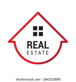 Home real estate logo icon vector template.
