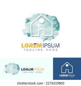 Home Real Estate Logo Sign