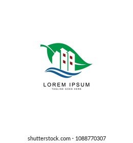 home real estate logo template