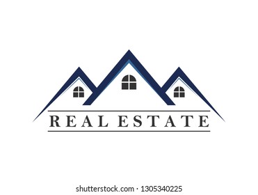 Home, real estate logo vector