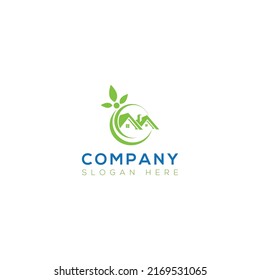 Home real estate logo vector illustration design