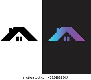 Ilustración vectorial del logotipo inmobiliario