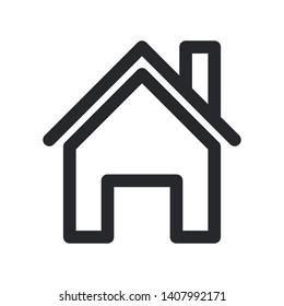 home real estate roof icon vector logo element, eps 10