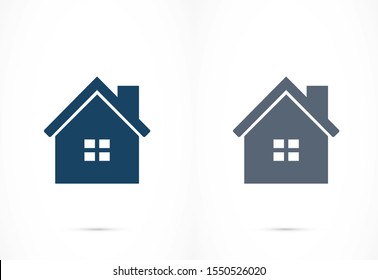 Home real estate roof icon vector logo element. Home Solid icon design of House. Home vector image to be used in web applications icon , Home mobile applications and print media icon .