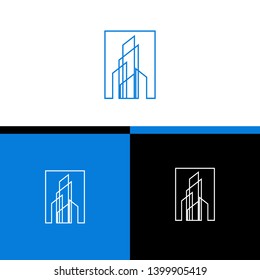 Home Real Estate Vector Logo Template For icon Real Estate Industria