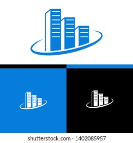Home Real Estate Vector Logo Template For icon Real Estate Industrial