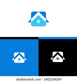 Home Real Estate Vector Logo Template For icon Real Estate Industrial