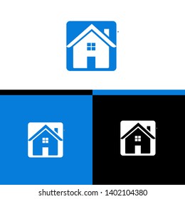 Home Real Estate Vector Logo Template For icon Real Estate Industrial