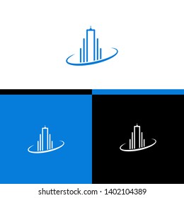Home Real Estate Vector Logo Template For icon Real Estate Industrial