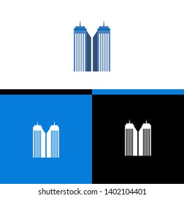 Home Real Estate Vector Logo Template For icon Real Estate Industrial