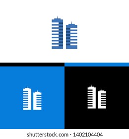 Home Real Estate Vector Logo Template For icon Real Estate Industrial