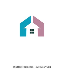 Home Realty Logo Design Vektorgrafik Design Editable Größe EPS10