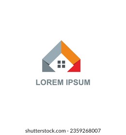 Imagen vectorial del logotipo de realeza residencial