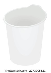 Home recycle bin. vector illustration
