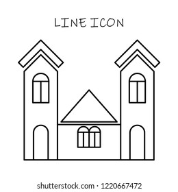 	
Home related vector icon set. Vector symbols isolated on a white background. Simple Line Icon.