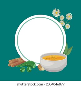 home remedies circular frame icons
