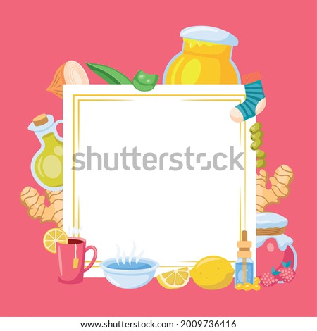 home remedies in square frame
