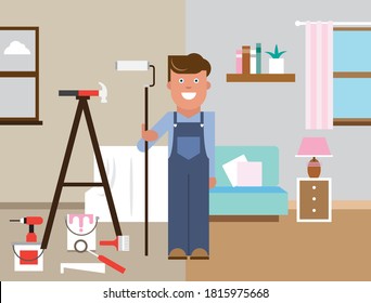 199 Handyman Before And After Images, Stock Photos & Vectors | Shutterstock