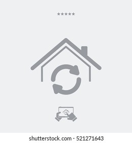 Home Renovation - Vector Web Icon