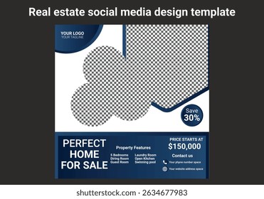 Home rent and sale social media advertising posts digital marketing vector sets. Unique geometric modern square template social media layouts poster and promo social media banners design.
