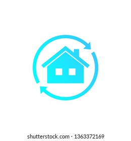 home rent vector icon