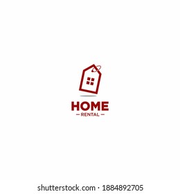 Home Rental Property Logo Symbol, Real Estate Business Logo