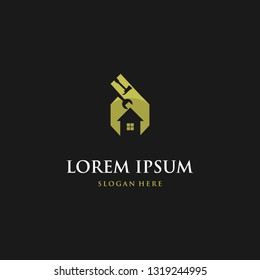 Home Repair Creative Vector Logo Design