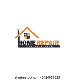 Home Repair, House Repair and Service Logo