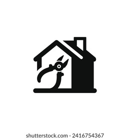 Home repair icon isolated on white background