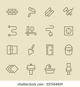 Home Repair Icon Set