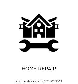 home repair icon. home repair symbol design from Construction collection. Simple element vector illustration on white background.