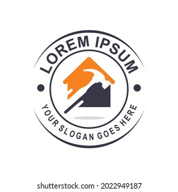 home repair logo , construction logo